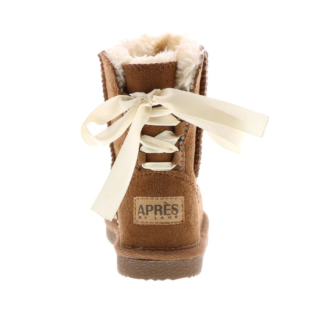 Apres By Lamo Lil Ribbon Chestnut Toddler Fashion Boots AT1774