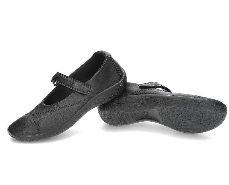 Arcopedico Black Triglav Women's Mary Jane Shoes 4616-J65