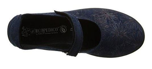 Arcopedico L45 Navy Womens Mary Jane Casual Shoes L45-4043