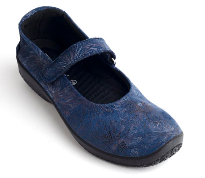 Arcopedico L45 Navy Womens Mary Jane Casual Shoes L45-4043