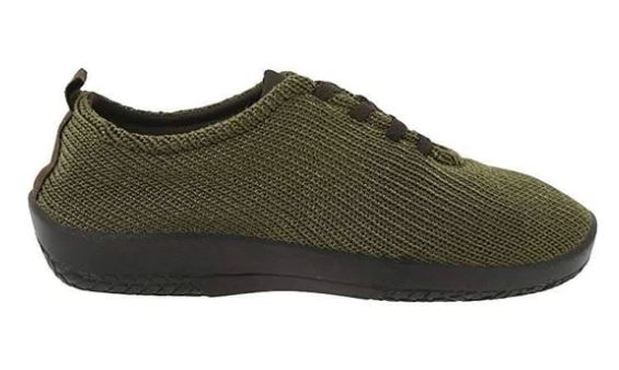 Arcopedico Olive Casual Lace-Up Knit Upper Comfort Womens Shoes 1151-LS-07