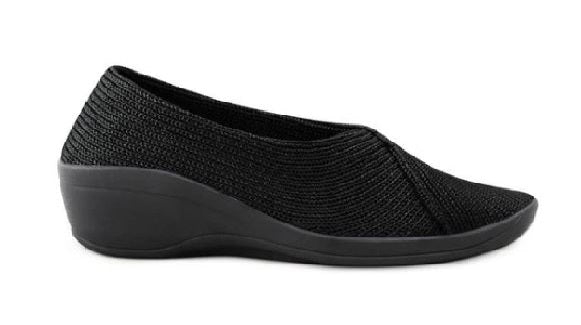 Arcopedico Women's Black Mailu Slip-On Comfort Shoe 1701-01