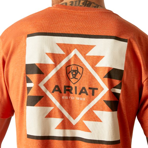 Ariat Adobe Heather SW Box Men's T-Shirt 10047611