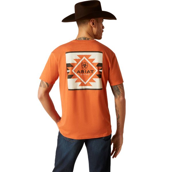 Ariat Adobe Heather SW Box Men's T-Shirt 10047611