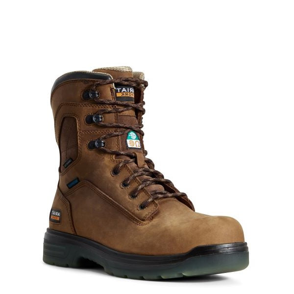 Ariat Aged Bark Turbo 8 inch CSA Waterproof Carbon Toe Work Boot 10029136