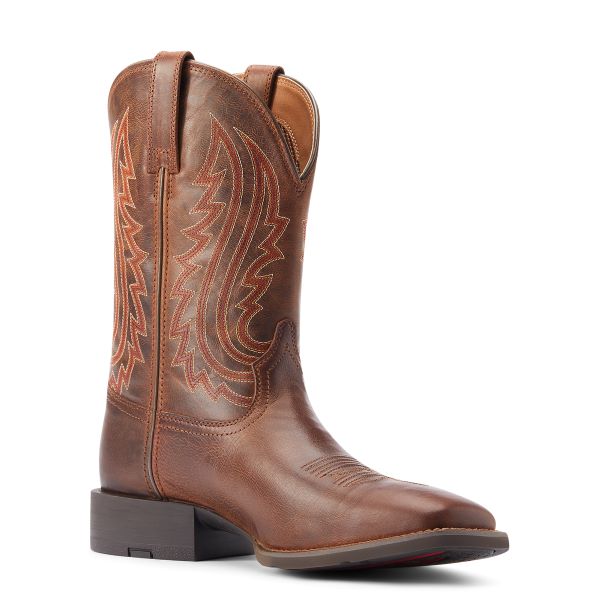 Ariat Almond Buff Sport Big Country Wide Square Toe Men's Western Boots 10044561