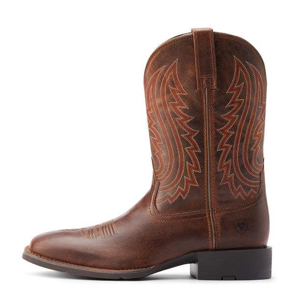 Ariat Almond Buff Sport Big Country Wide Square Toe Men's Western Boots 10044561