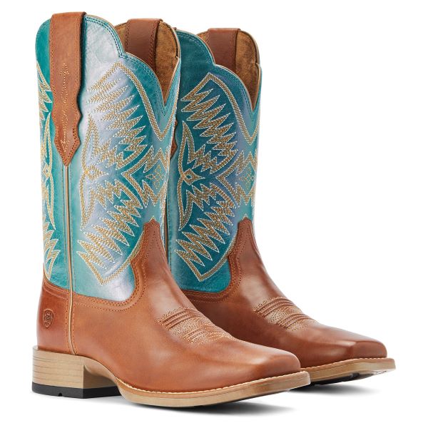 Ariat Almond Roca Womens Odessa StrechFit Western Boots 10042387