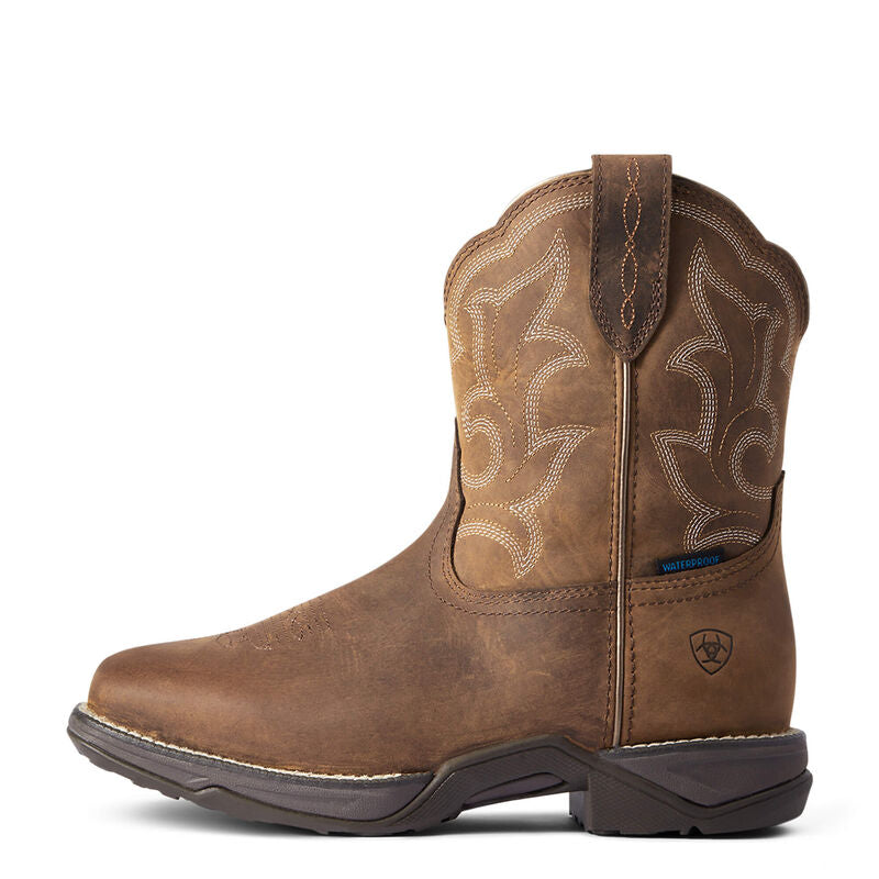 Ariat Anthem Shortie II Waterproof Western Womens Boots 10038428