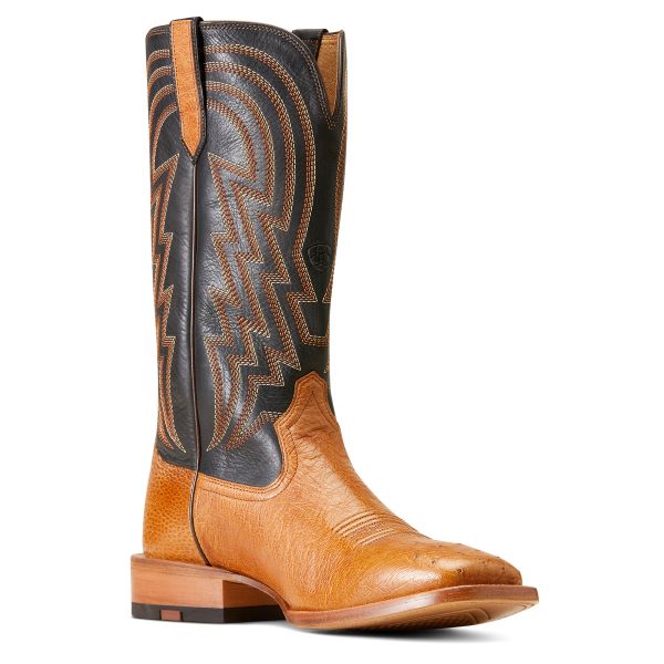 Ariat Antique Tan Smooth Quill Ostrich/Midnight Black 10046954
