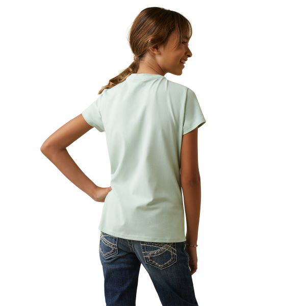 Ariat Aqua Foam Harmony Baselayer Youth Knit Tee Shirt 10043737
