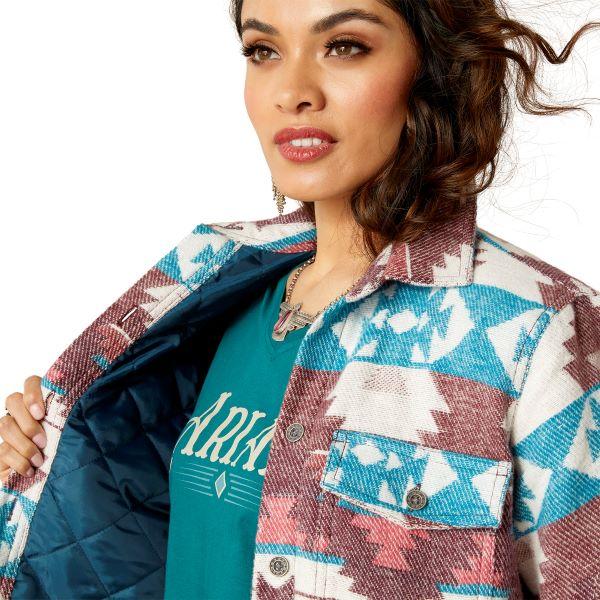 Ariat Baja Jacquard Women's Shacket Shirt Jacket 10046671