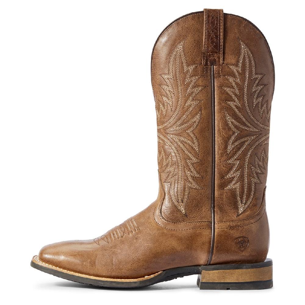 Ariat Bayou Brown Cowhand Men's Square Toe Boots 10031521