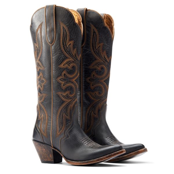 Ariat Beduino Black Belinda StretchFit Women's Western Boots 10044414