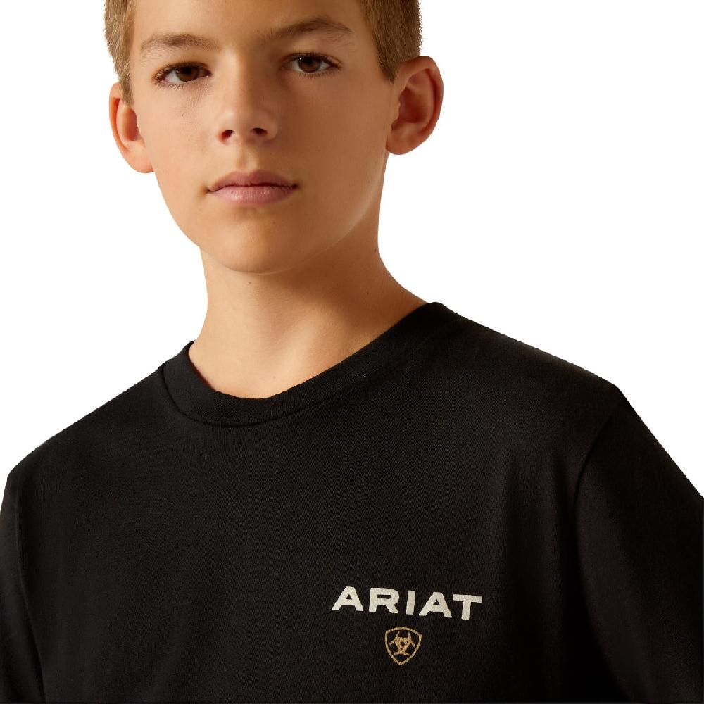 Ariat Black American Rancher Boys' T-Shirt 10052039