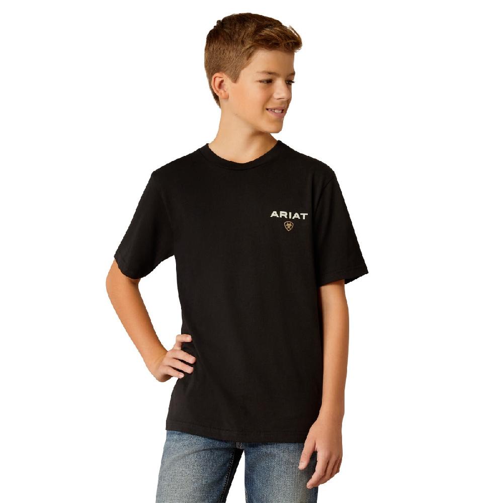 Ariat Black American Rancher Boys' T-Shirt 10052039