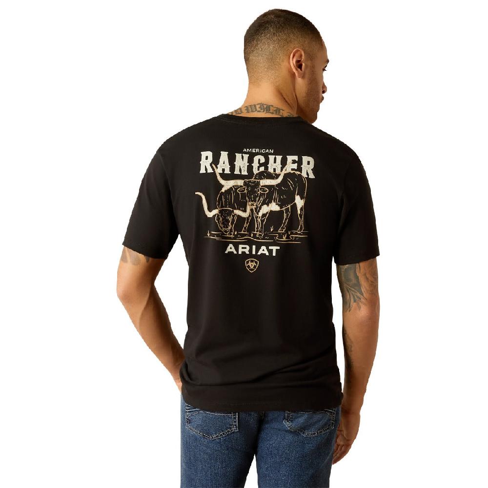 Ariat Black American Rancher Men's T-Shirt 10052018