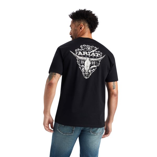 Ariat Black Arrowhead 2.0 Short Sleeve Men's Short Sleeve T-Shirt 10042635