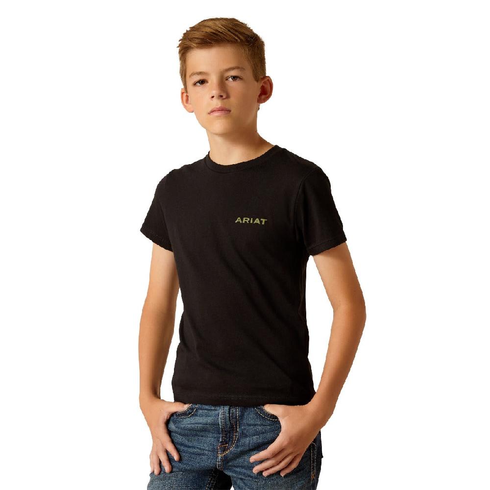 Ariat Black Camo Corps Boys T-Shirt 10051743