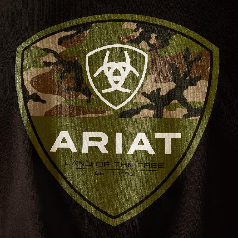 Ariat Black Camo Corps Men's T-Shirt 10051762
