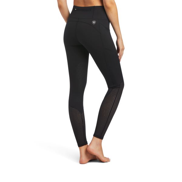 Ariat Black Eos Knee Patch Tight For Women 10025582