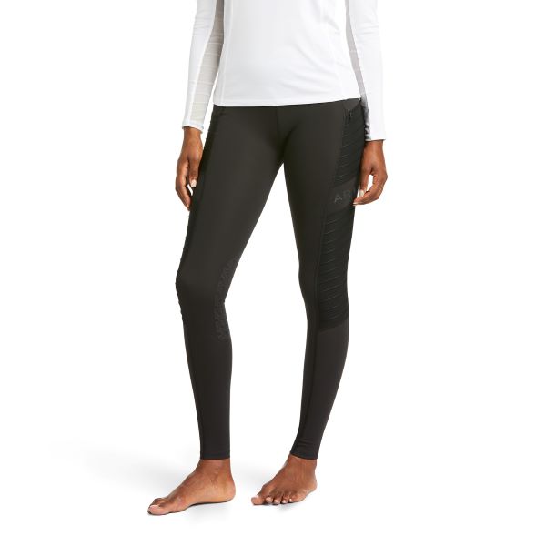 Ariat Black Eos Moto Knee Patch Womens Tight 10037441