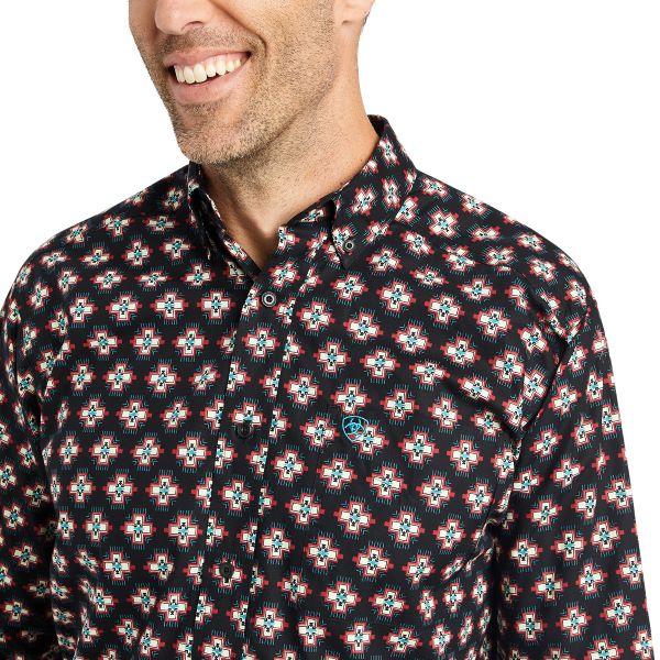 Ariat Black Kasey Men's Classic Fit Longsleeve Shirt 10042335