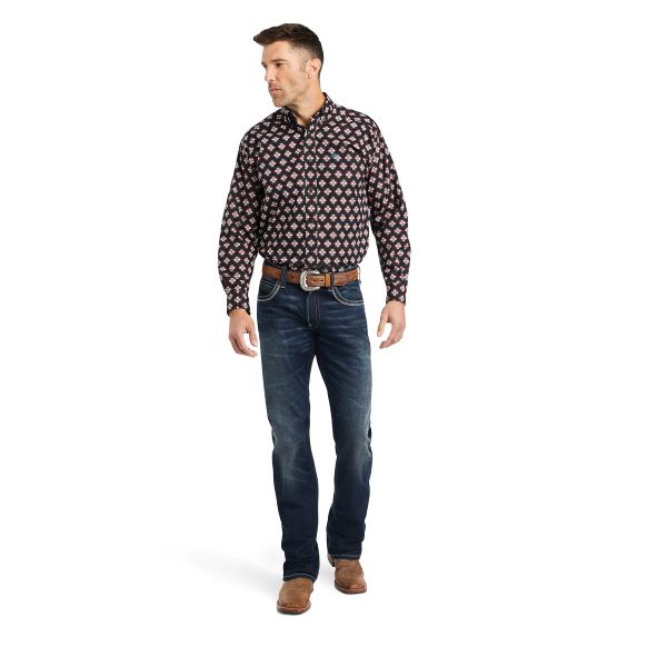 Ariat Black Kasey Men's Classic Fit Longsleeve Shirt 10042335