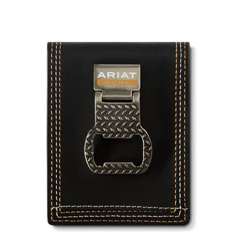 Ariat Black Men's Bifold Work Wallet A3400801