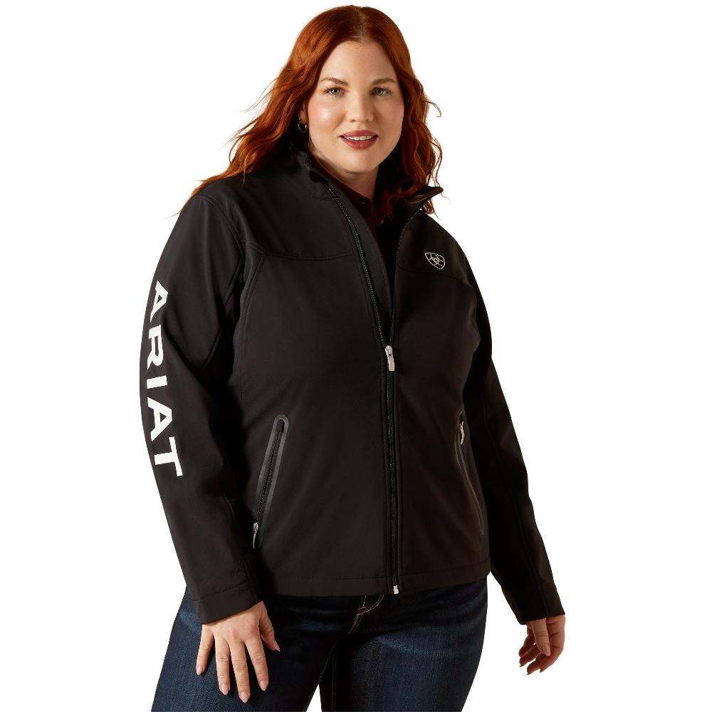 Ariat Black New Team Softshell Womens Jacket 10019206