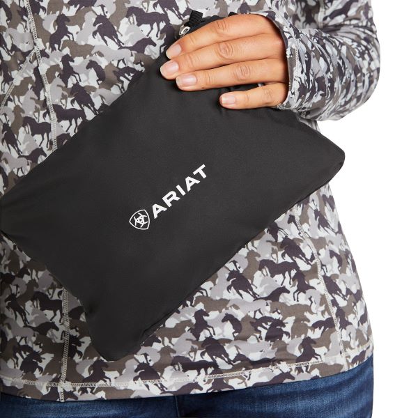 Ariat Black Packable Waterproof Womens Jacket 10025665