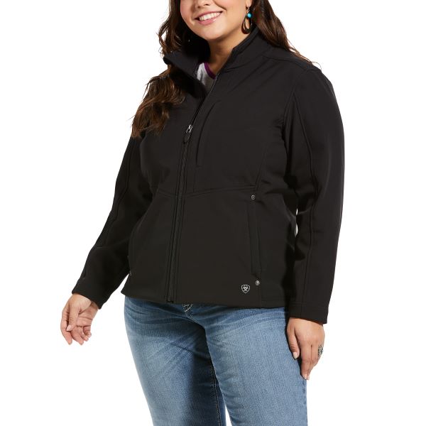 Ariat Black REAL Softshell Womens Jacket 10033006