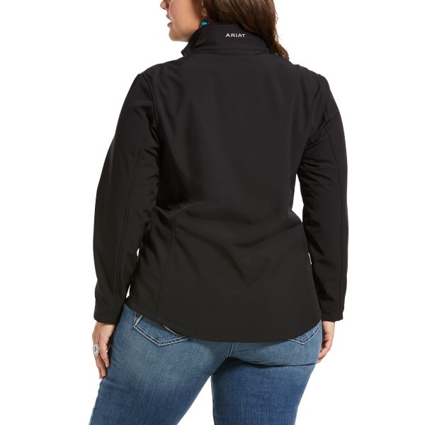 Ariat Black REAL Softshell Womens Jacket 10033006