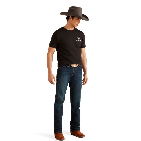 Ariat Black Sugar Flag Men's T-Shirt 10047886