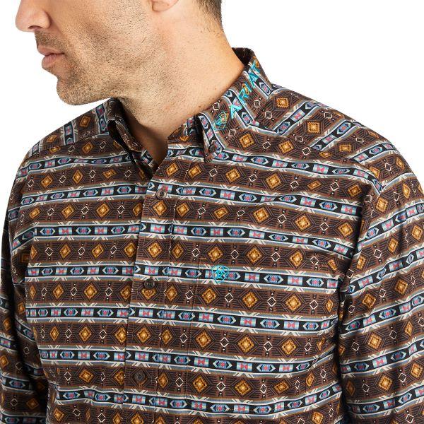 Ariat Black Team Cashton Classic Fit Men's Shirt 10042357