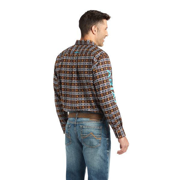 Ariat Black Team Cashton Classic Fit Men's Shirt 10042357