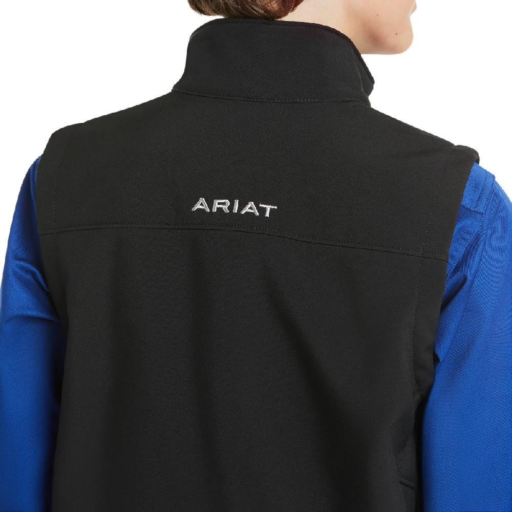Ariat Black Vernon 2.0 Boys Softshell Vest 10024058