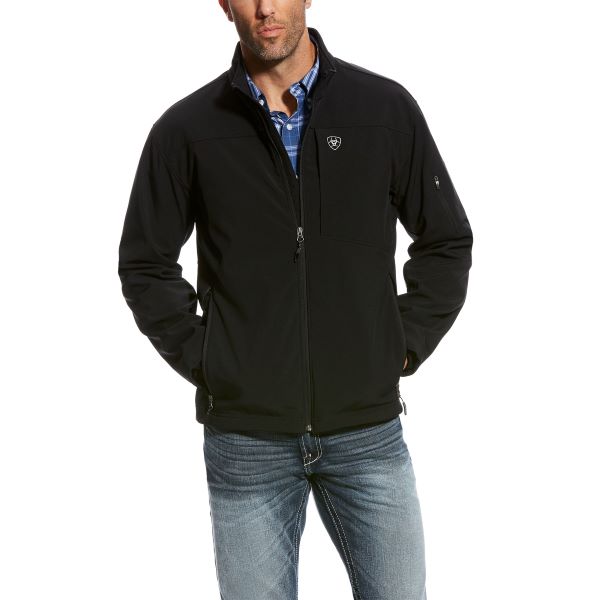 Ariat Black Vernon 2.0 Softshell Mens Jacket 10023329