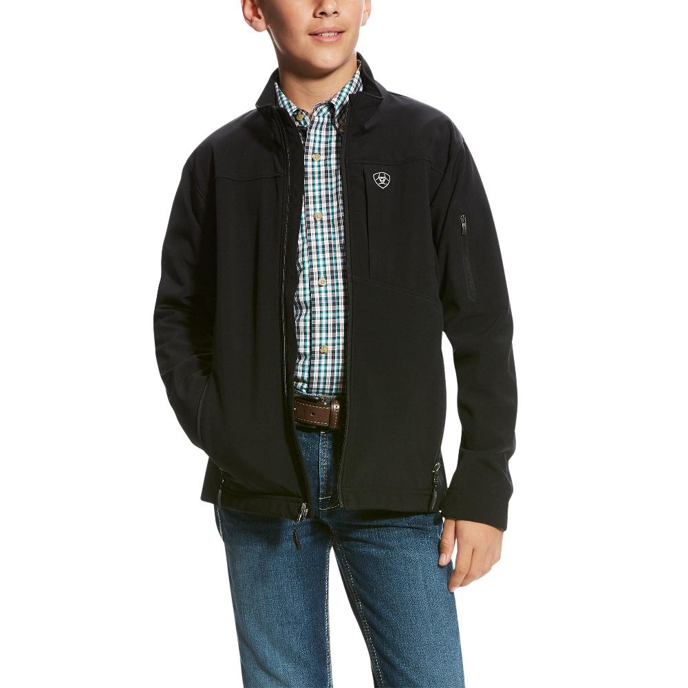 Ariat Black Vernon 2.0 Youth Sized Softshell Jacket 10024057