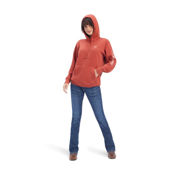 Ariat Bossa Nova REAL Classic Arm Logo Womens Hoodie 10041634
