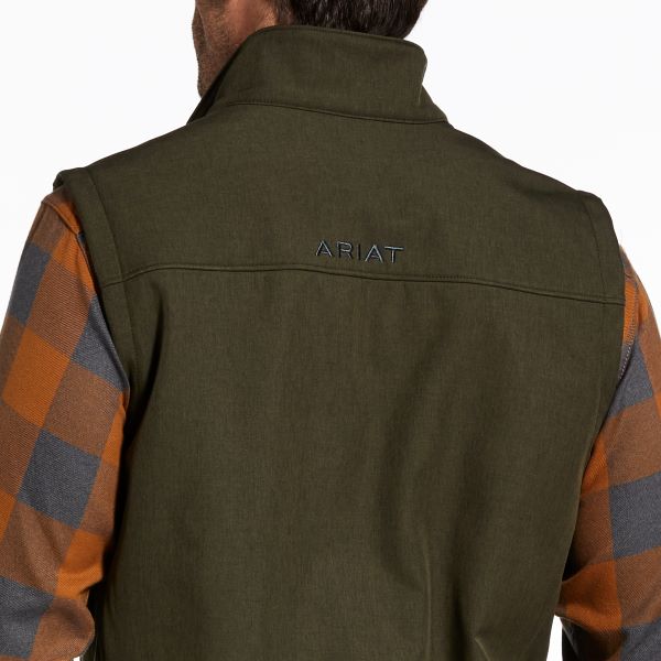 Ariat Brine Olive Heather Vernon 2.0 Softshell Mens Vest 10032930