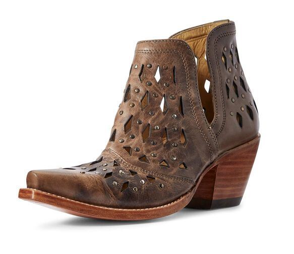 Ariat Brown Dixon Studden Womens Western Booties 10031503