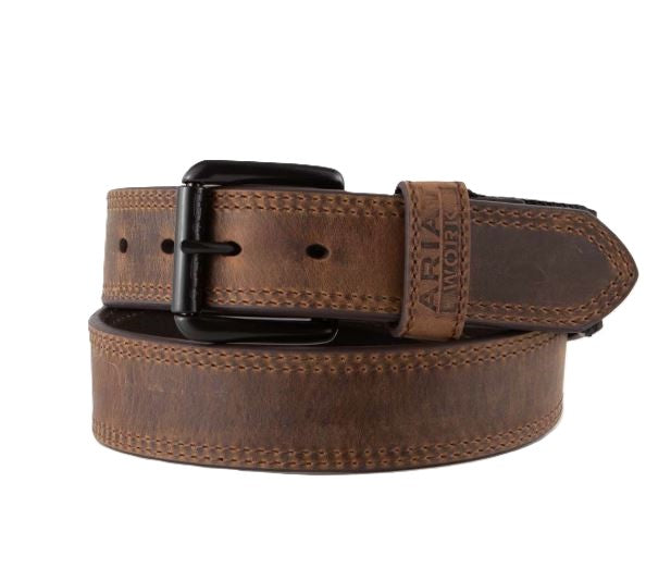 Ariat Brown Men's Work Belt with Heavy Duty Elastic Insert A1700602