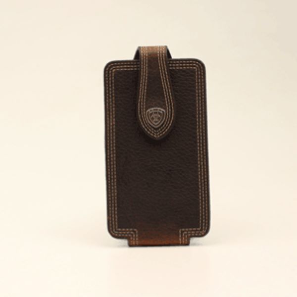 Ariat Brown Shield Concho Cell Phone Case A0602244
