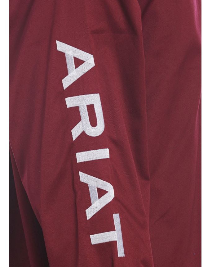 Ariat Burgundy Men's Team Logo Classic Twill Shirt 10027995