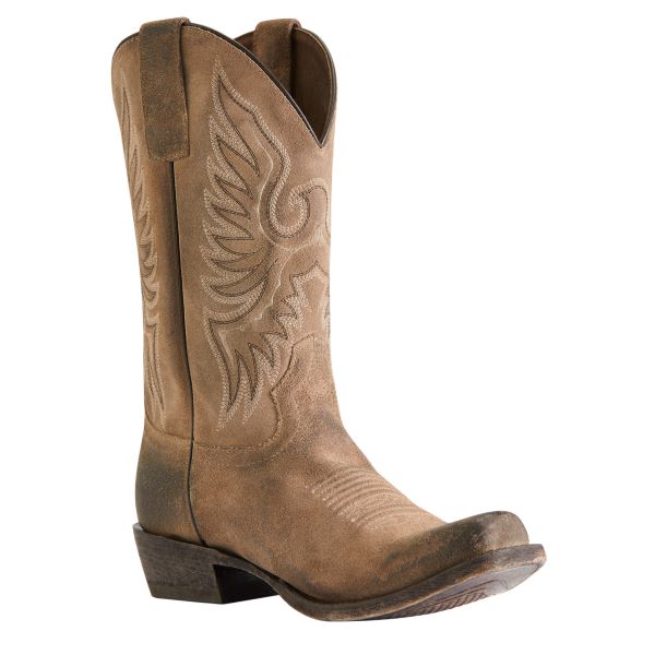 Ariat Burned Grey Suede Circuit High Stepper Western Boots 10042401