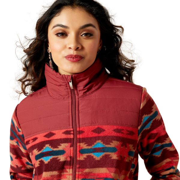 Ariat Campfire Print Prescott Women's Fleece Jacket 10046038