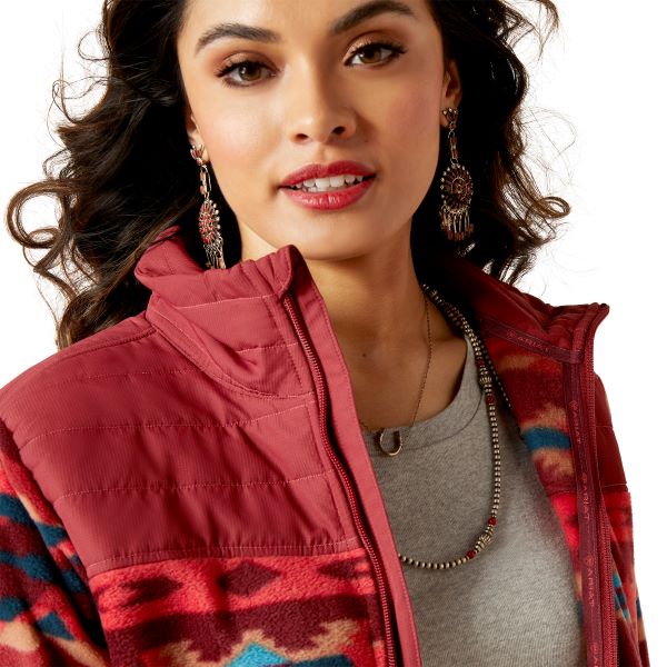 Ariat Campfire Print Prescott Women's Fleece Jacket 10046038