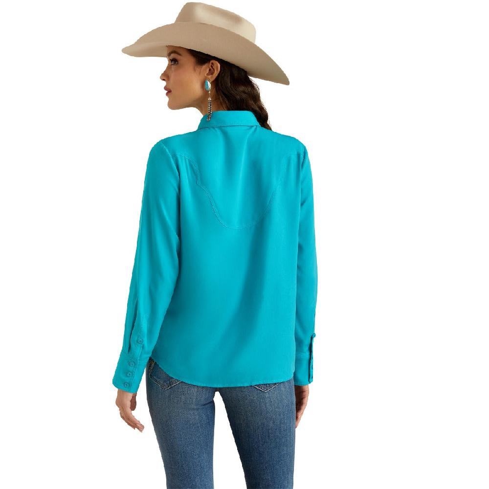 Ariat Capri Breeze Women's Buckaroo Longsleeve Collared Shirt 10052924