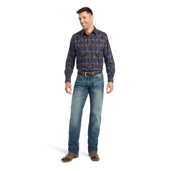 Ariat Carafe Giannis Classic Fit Longsleeve Men's Snap Shirt 10042373